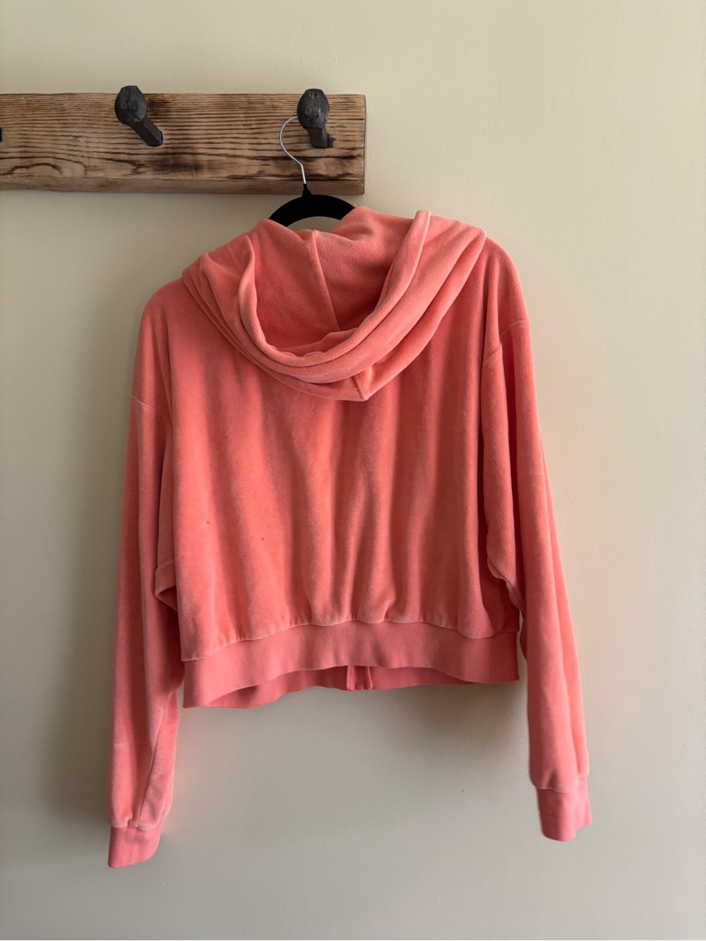 43.) TNA / Towel / Boyfriend Coral Zip-Up Hoodie - Oversized - Picture 7 of 7